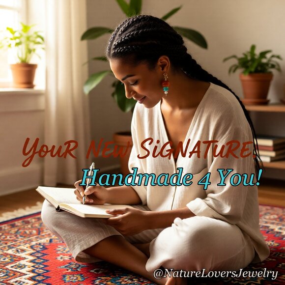 Colorful Chunky Monkeys! Get Seen & Turn Heads! Orange & Turquoise Stone Earring - Picture 10 of 11